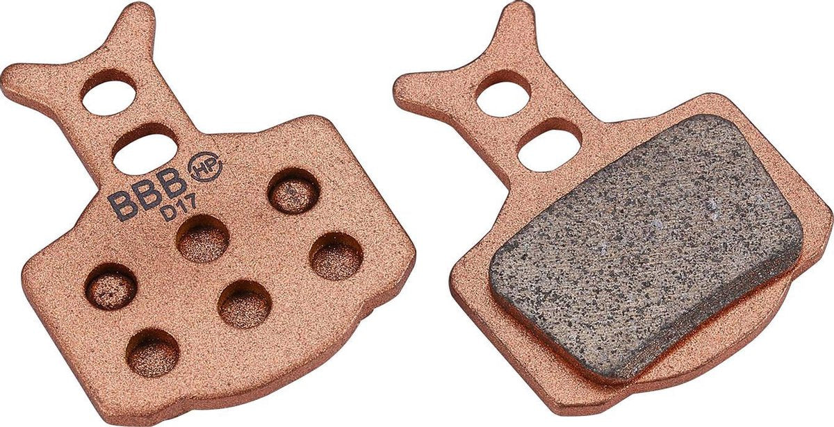 Bbb plaquettes de frein de cyclisme arrêt de disque compatible avec les freins à disque Formula Mega BBS-67s - cuivre