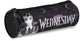 Lannoo graphiques - Mercredi trousse ronde 23cm noir violet mercredi