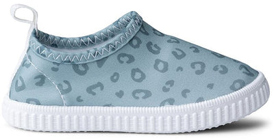Chaussures aquatiques léopard vertes Swim Essentials