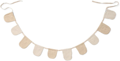 Petite guirlande hollandaise avec drapeaux - beige - essentiels