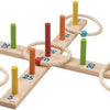 GOKI WOODEN RINGWERP Game, 6 anneaux