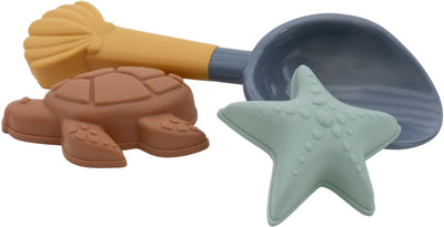 Ensemble de plage de jouets Rubo, petite plage de jouets bleue du monde océanique hollandais.