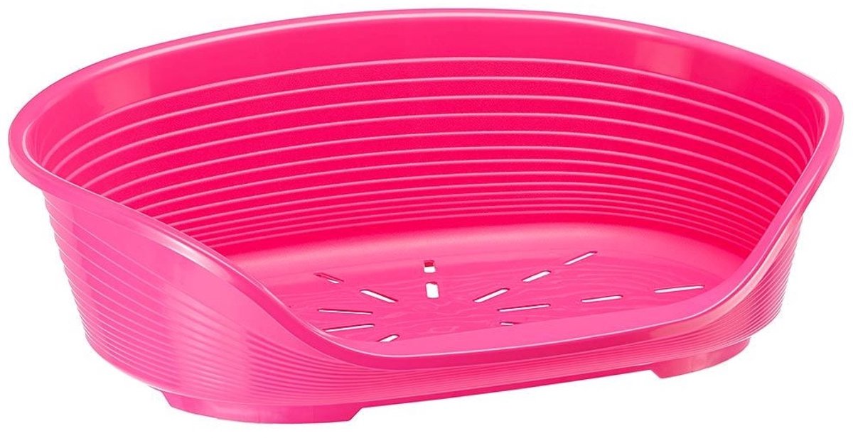 Ferplast lit pour chien siesta deluxe 61,5 x 45 cm rose