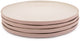 Jamie oliver perfect plates assiettes plates, set de 4 pièces, céramique, rose, 27 cm - | grand amour
