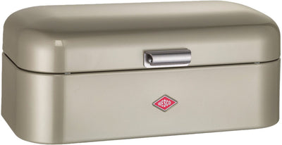 Boîte à pain Wesco Grandy | 10 litres - taille l | métal - maillechort | rangement cuisine