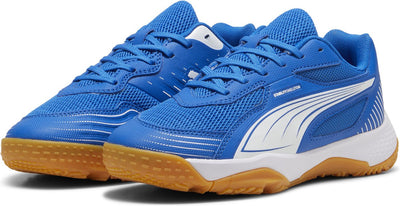 Chaussures de sport unisexe Puma solarflash iii jr - team royal - blanc