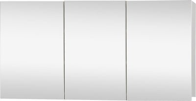 Differnz armoire à miroir brida 50x100x15cm 3 portes blanc