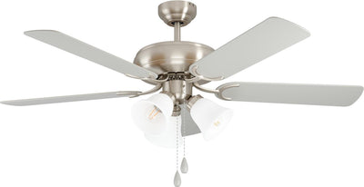 Plafonnier Eglo las palmas avec ventilateur - 132cm - durée de vie plus longue - gris