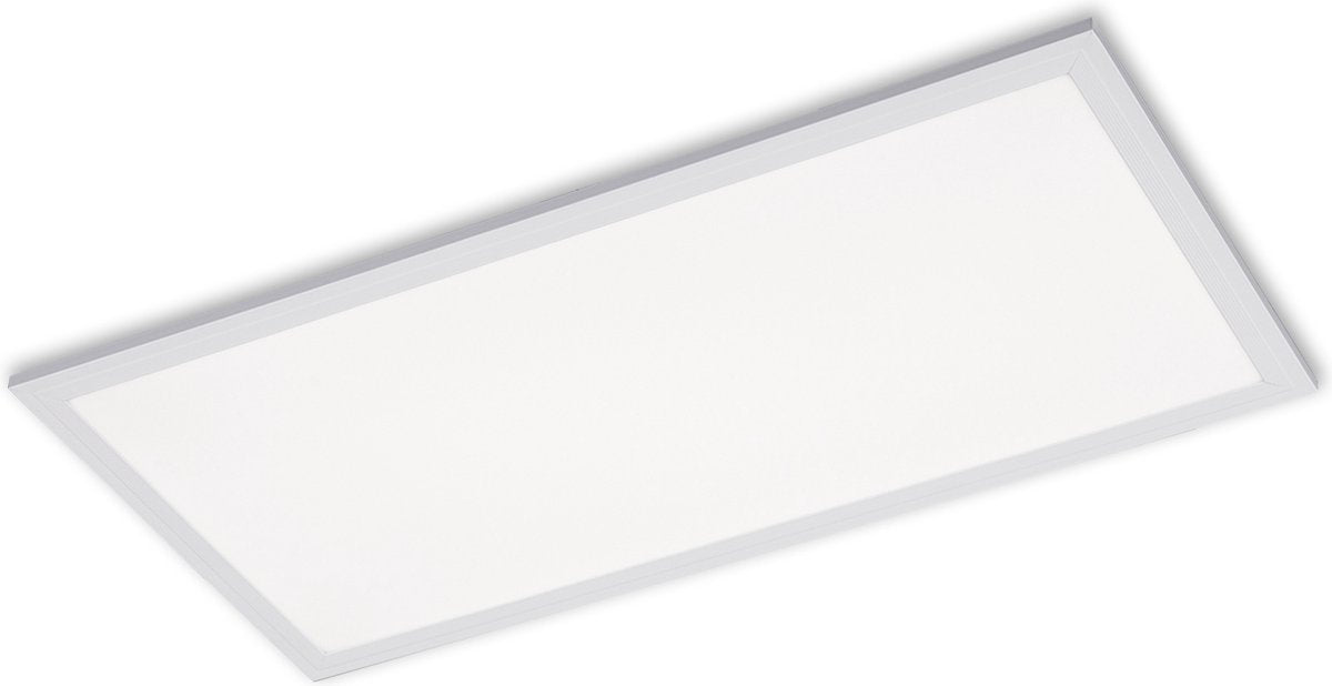 Briloner - Plafonnier LED - Panneau, Plafonnier LED, 24 watts, 2 400 lumens, 4 000 Kelvin, blanc