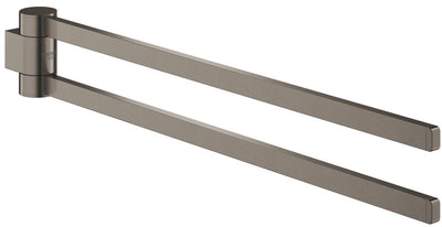 Grohe Selection porte-serviettes double - rotatif - graphite dur brossé - 41063al0