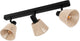 Spot Eglo seagard - e14 - 52 cm - noir crème - inclinable
