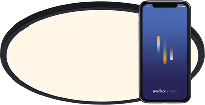 Nordlux oja 42-plafonnier-smart-ip20-noir
