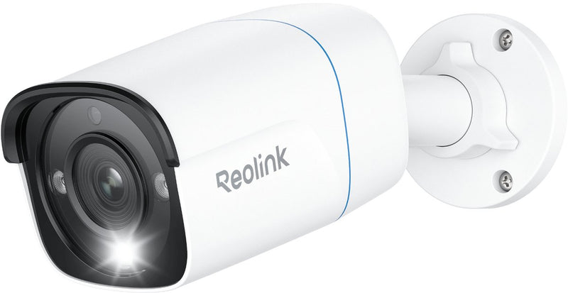 Caméra de sécurité Reolink POE P330 - 8MP UHD - alertes bidirectionnelles intelligentes - vision nocturne couleur 4K - carte microSD jusqu'à 512 Go - 1 pack