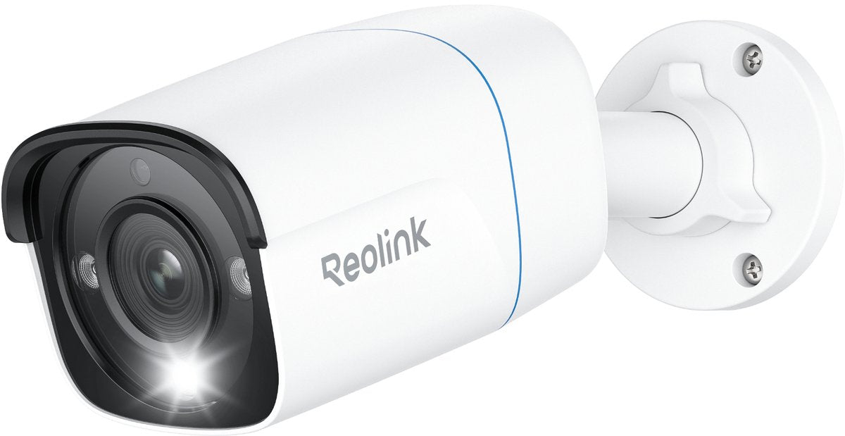 Caméra de sécurité Reolink POE P330 - 8MP UHD - alertes bidirectionnelles intelligentes - vision nocturne couleur 4K - carte microSD jusqu'à 512 Go - 1 pack