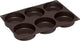 Lurch – flexiform – moule à pâtisserie pour 6 pains à hamburger – silicone ø 10cm