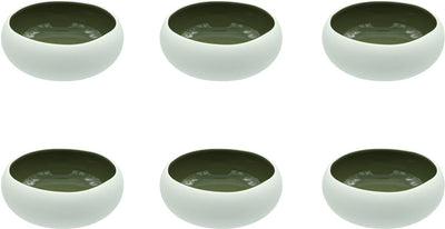 Médard de noblat - olive d'oslo - petit bol 12 cm - 6 pièces - grès