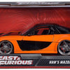 Jada jouets jada fast furious mazda rx-7 1:24