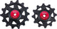 Bbb cycling roues de dérailleur en céramique sram - roues de dérailleur 12 vitesses - durables - noir - 12t 14t - rollerboys céramique 12t-14t sr bdp-17