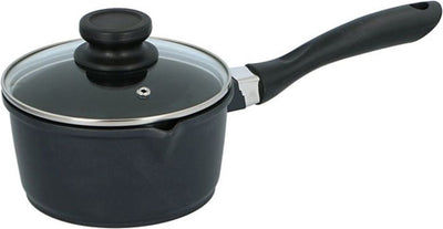Casserole Alpina avec couvercle 16 cm - casserole - tous feux - inox