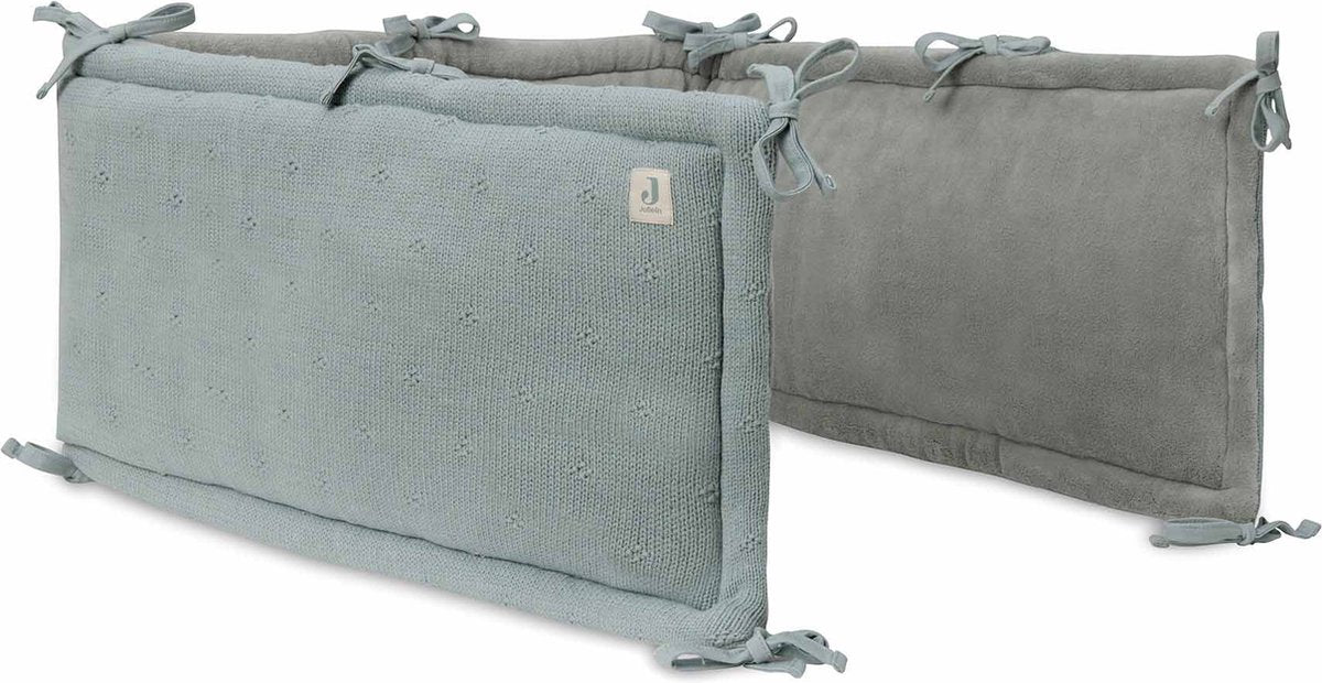 Tour de parc Jollein 180x30cm tricot douillet vert d'eau