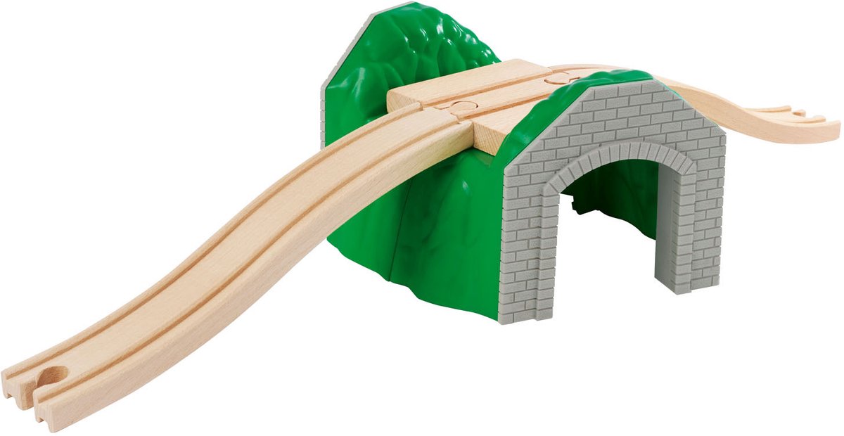 Eichhorn Train Rails avec tunnel, 5dlg.