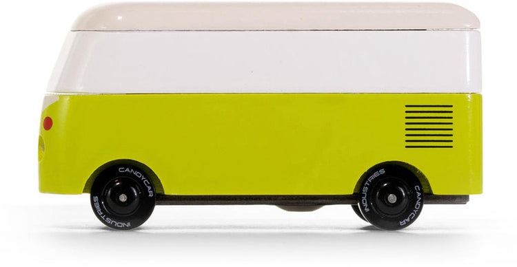 Voiture jouet Candylab - VW T1 Van vert - Monde Candycar.