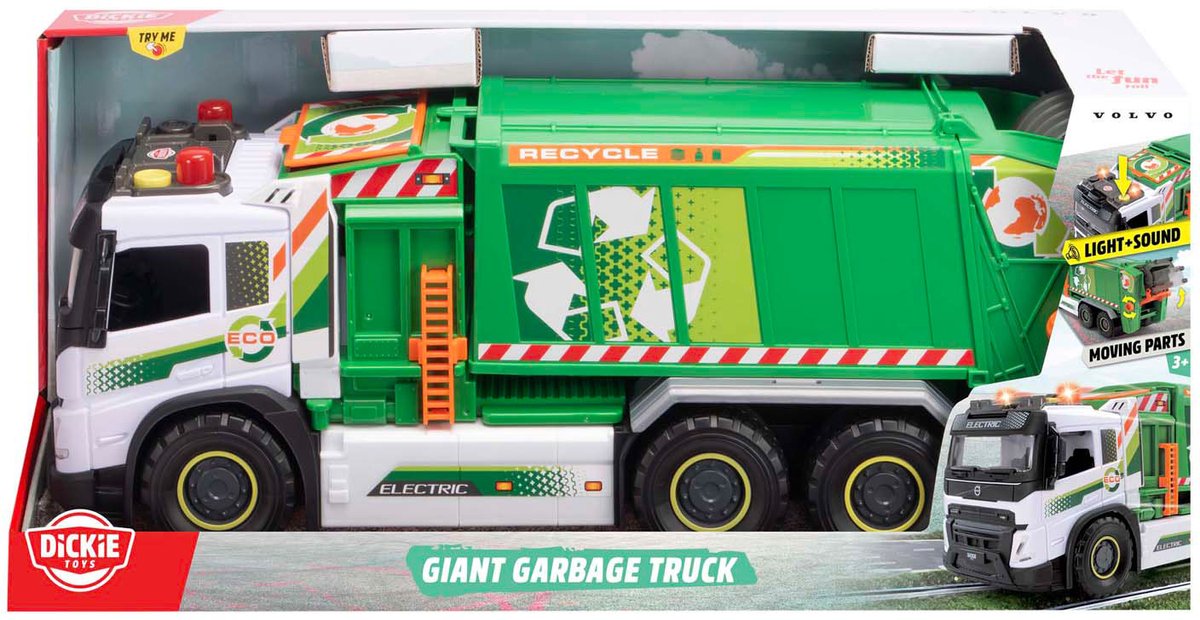 Camion poubelle Dickie