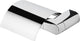Porte-rouleau de papier toilette Geesa Wynk avec rabat - gauche - chrome