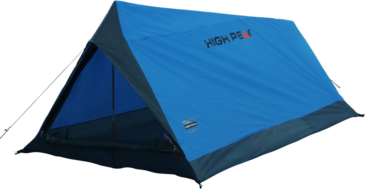 Tente tunnel High Peak Minilite - 2 personnes - bleue