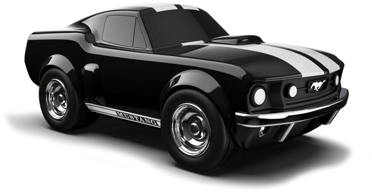 Voiture jouet Baghera - Ford Mustang noire - 19x9,5x7,5 cm - dans un coffret cadeau - 3 ans