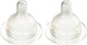 Tétine biberon large Difrax - moyenne - 3+ mois - 2 pièces