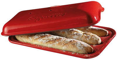 Moule à baguette Emile Henry - 390x240mm - grand cru