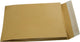 Enveloppes Gallery à soufflet dim. 229 x 324 x 35 mm fermeture à bande kraft marron boîte de 250 pièces