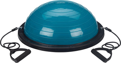 Avento balance trainer + 2 bandes de résistance - ø 58 cm - bleu noir