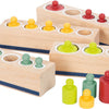 Toi de taille de puzzle en bois petit pied