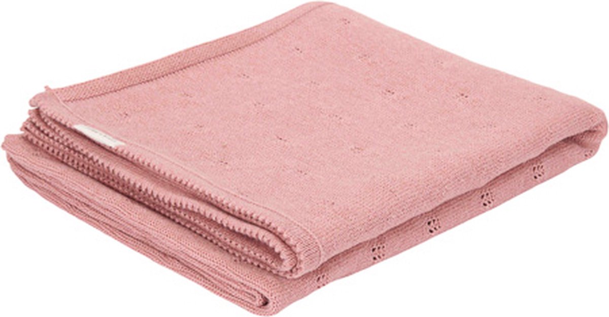 Couverture pour berceau Little Dutch - rose - essentiels
