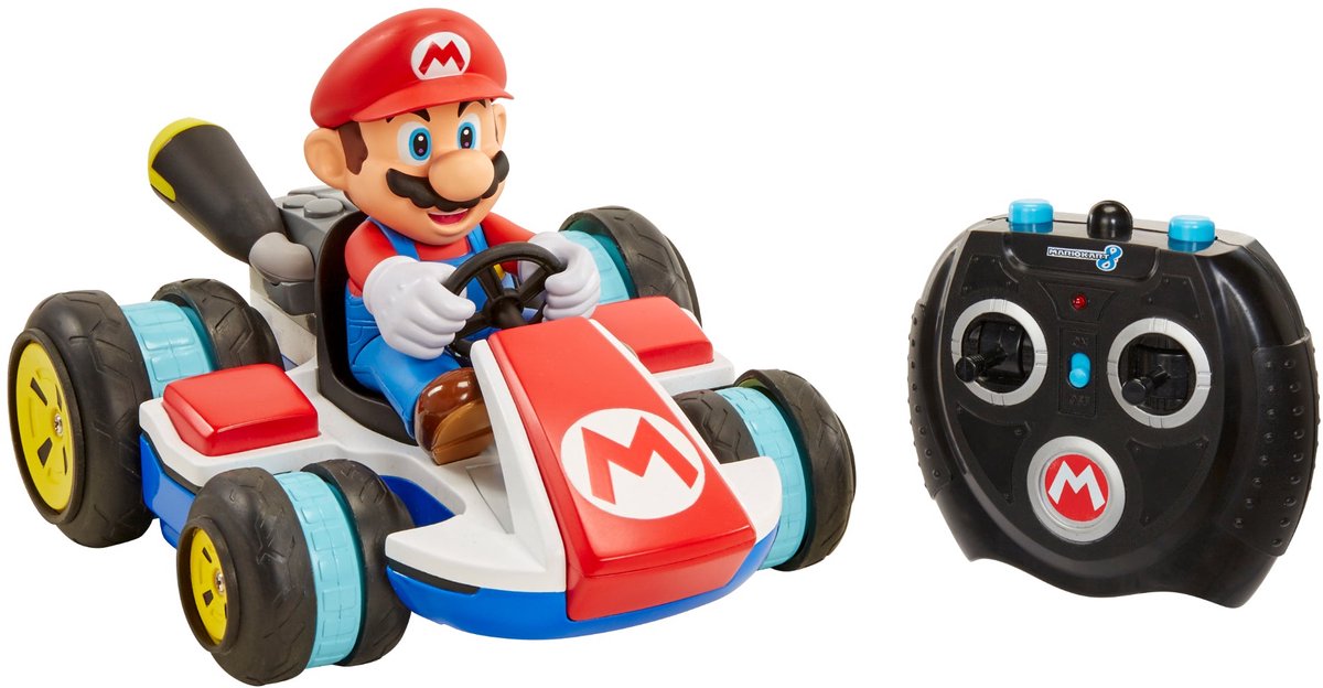Jakks Super Mario Mini RC Anti-Gravity Racer - Mario Kart