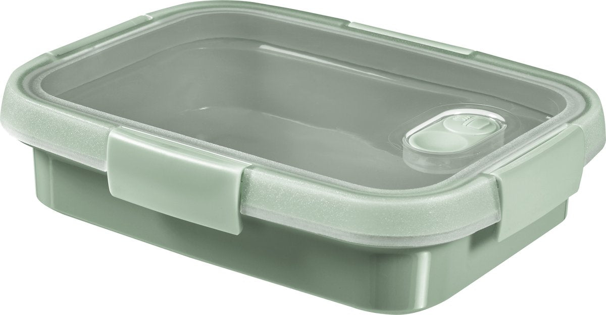 Curver smart to go eco boîte à lunch rectangulaire - 0,7l - vert