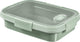 Curver smart to go eco boîte à lunch rectangulaire - 0,7l - vert