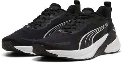 Chaussures de sport Puma action pro tr wns pour femmes - noir-blanc-mauve glow-argent