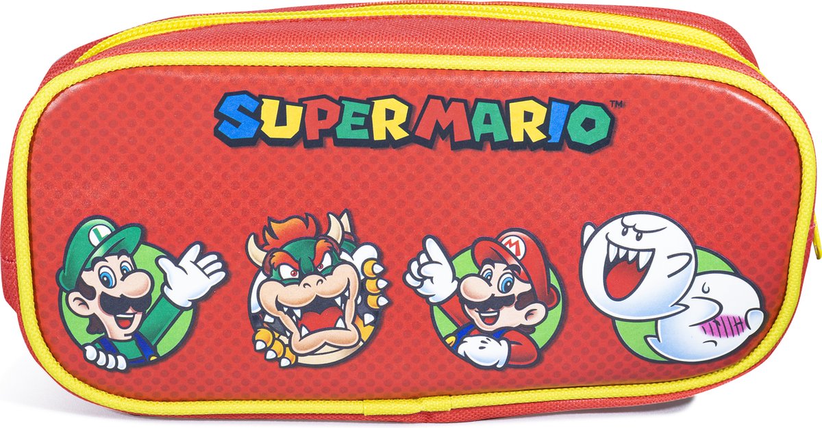 Pyramid international super mario - trousse avec cercles