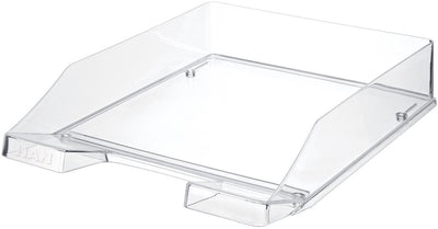 Corbeille à courrier Han - classique - 255 x 348 x 65 mm - transparent - empilable - ha-1026-x-23