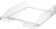 Corbeille à courrier Han - classique - 255 x 348 x 65 mm - transparent - empilable - ha-1026-x-23