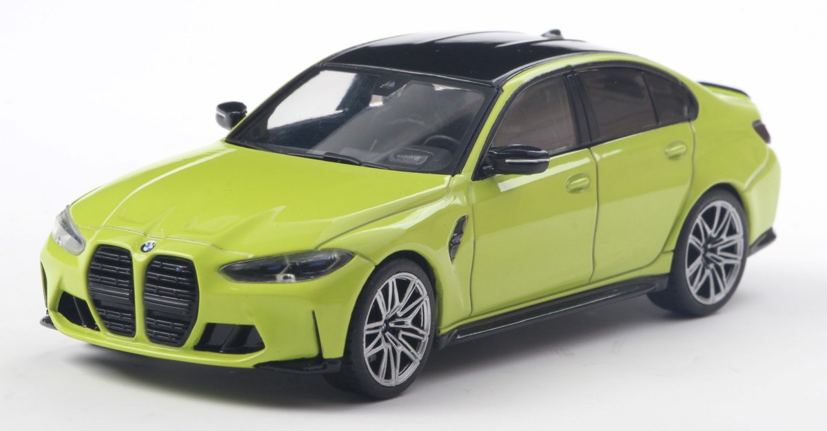 Aucune marque de voiture BMW M3 Competition (G80) Solido modèle de voiture 1:43 2023 S4315303 modèle réduit