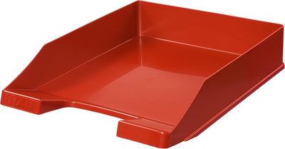 Corbeille à courrier Han a4 rouge, boîte de 10 pièces.