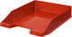 Corbeille à courrier Han a4 rouge, boîte de 10 pièces.