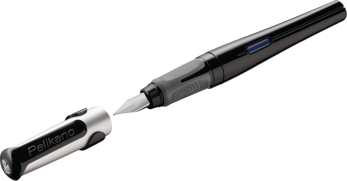 Stylo plume Pelikan o original - gaucher - noir