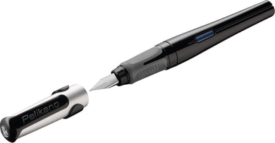 Stylo plume Pelikan o original - gaucher - noir