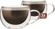Verres à capuccino Maxxo - à double paroi - 2 pièces