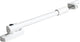 Compas de fenêtre télescopique Axa (type 30 ex) acier blanc : ouverture vers l'extérieur (30 cm).